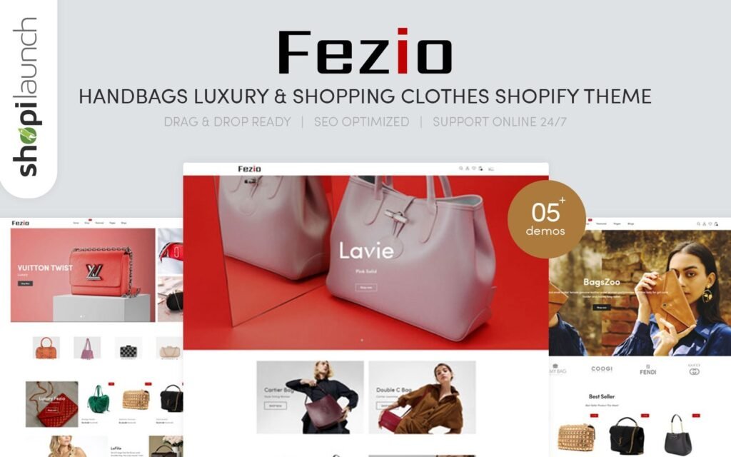 Fezio – 手袋和购物衣服Shopify主题