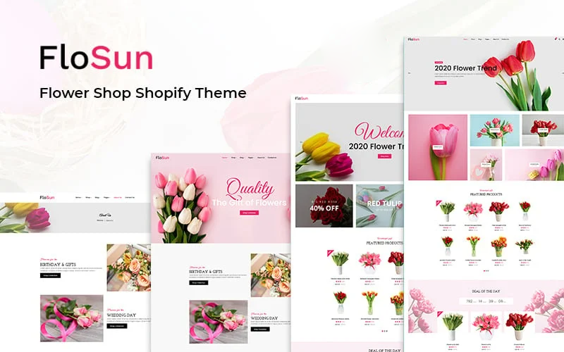 Flosun – 花店Shopify主题
