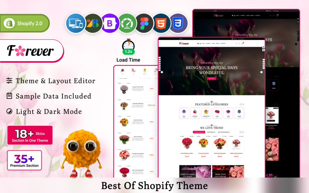 Forever – 超级花卉超级Shopify 2.0主题