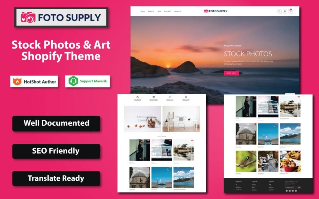 Foto Supply – 图库照片和摄影艺术Shopify主题