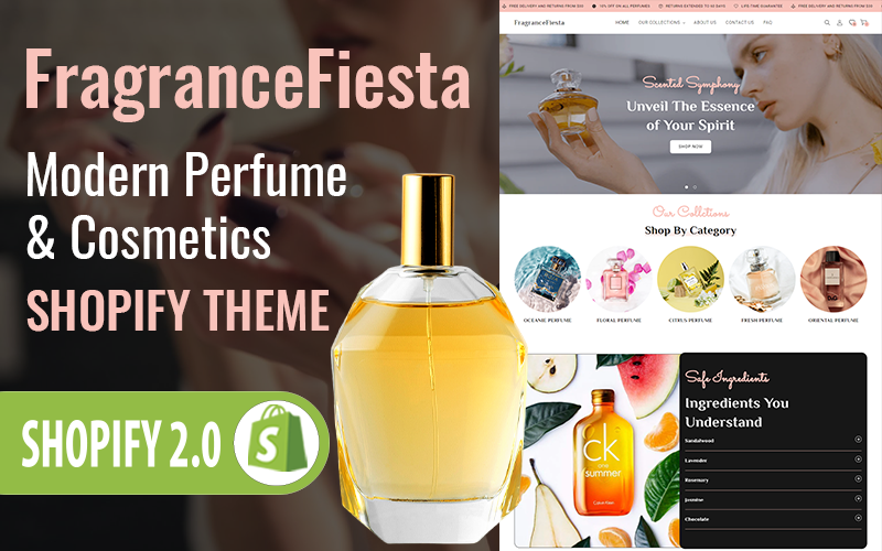 FragranceFiesta – 香水和化妆品Shopify主题 2.0
