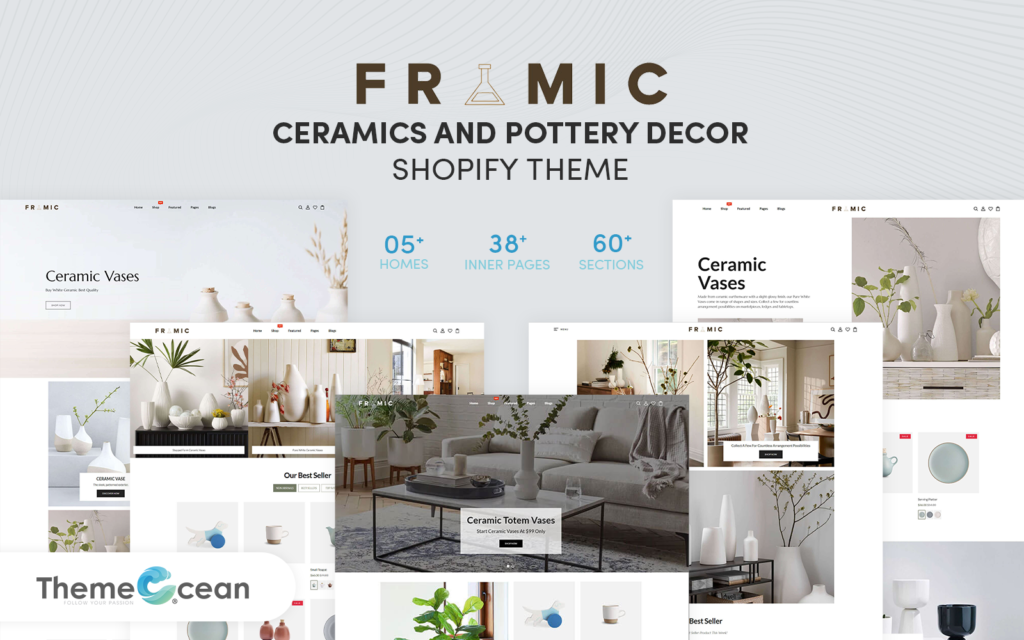 Framic – 陶瓷与陶器装饰Shopify主题