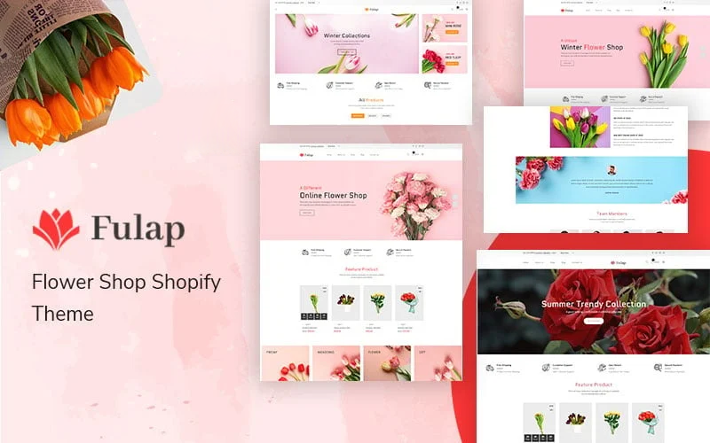Fulap – 花店Shopify主题