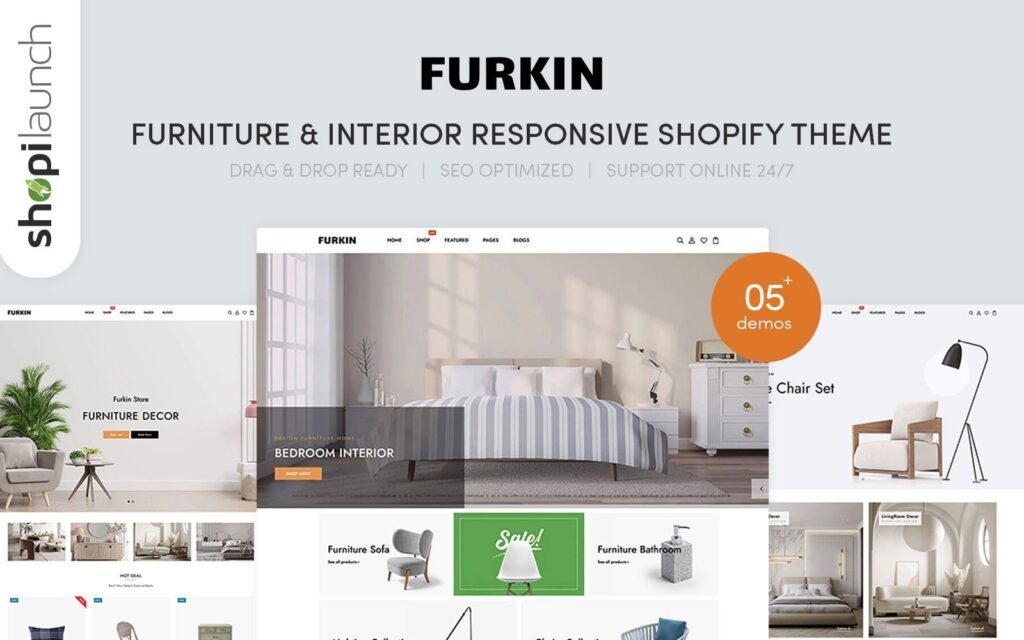 Furkin – 家具和室内响应式Shopify主题