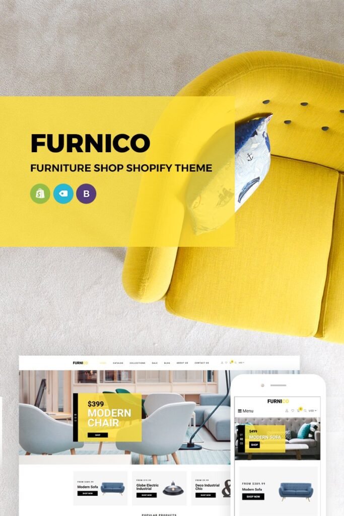 Furnico – 家具商店Shopify主题