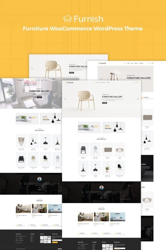 Furnish – 极简家具 WooCommerce 主题
