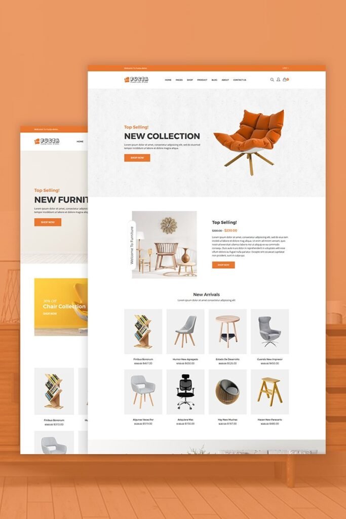 Fusta – 家具Shopify主题