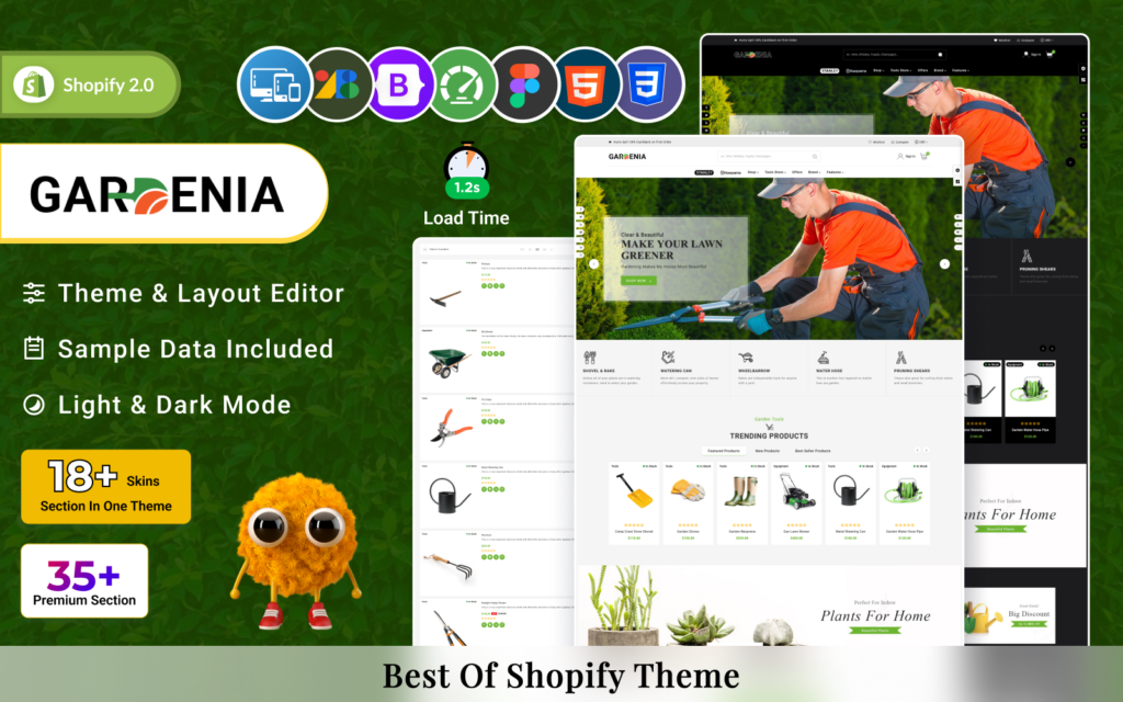 Gardenia – 超级工具植物 Shopify 商店