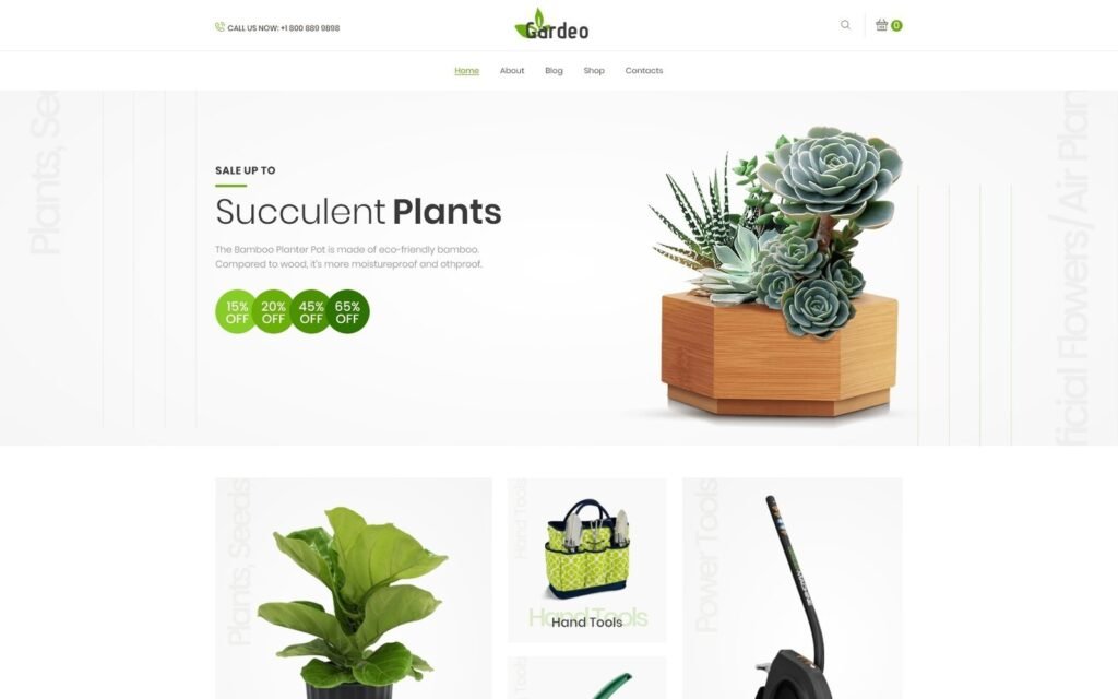 Gardeo – 花园设备Elementor WooCommerce主题