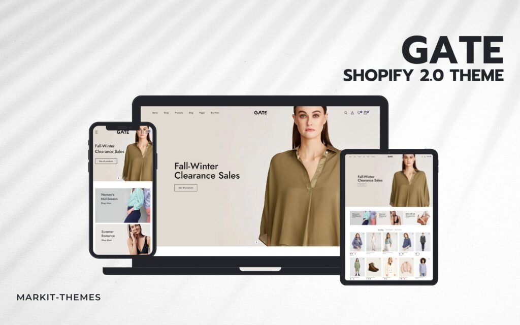 Gate – 优质时尚 Shopify 2.0 主题