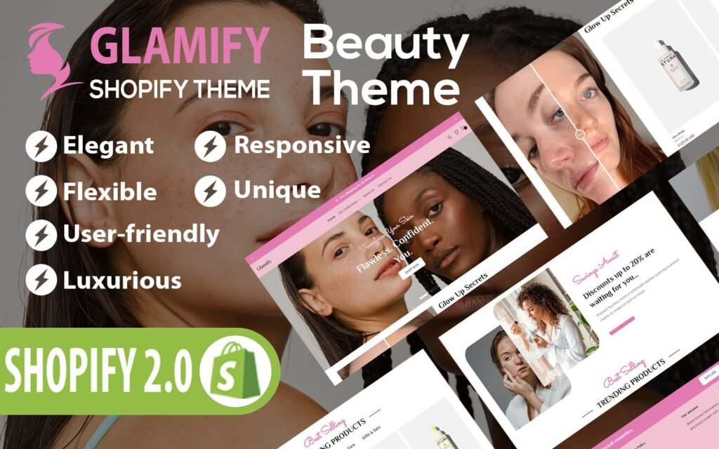 Glamify – 美容与化妆品Shopify主题
