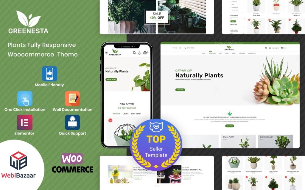 Greenesta Organic – 食品杂货店 WooCommerce 主题