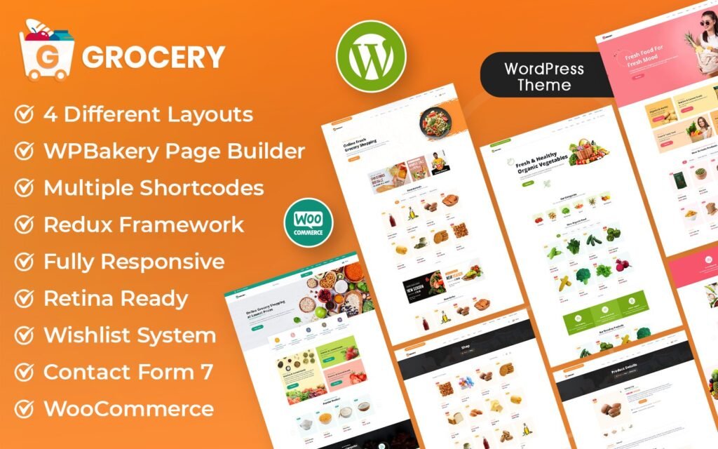 Grocer – 多用途杂货、食品店和超市 WooCommerce 主题