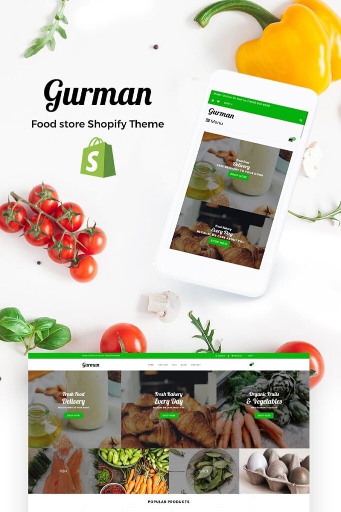 Gurman Shopify 主题