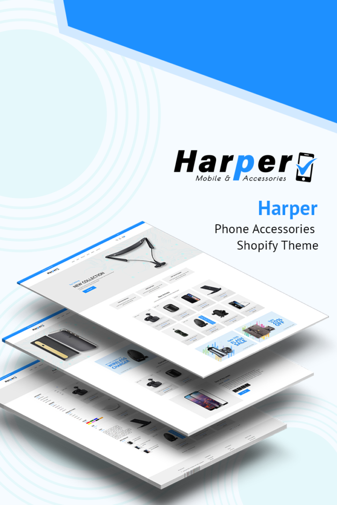 Harper – 手机配件Shopify主题