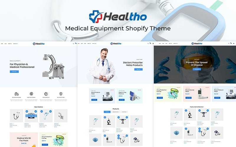 Healtho – 医疗设备Shopify主题