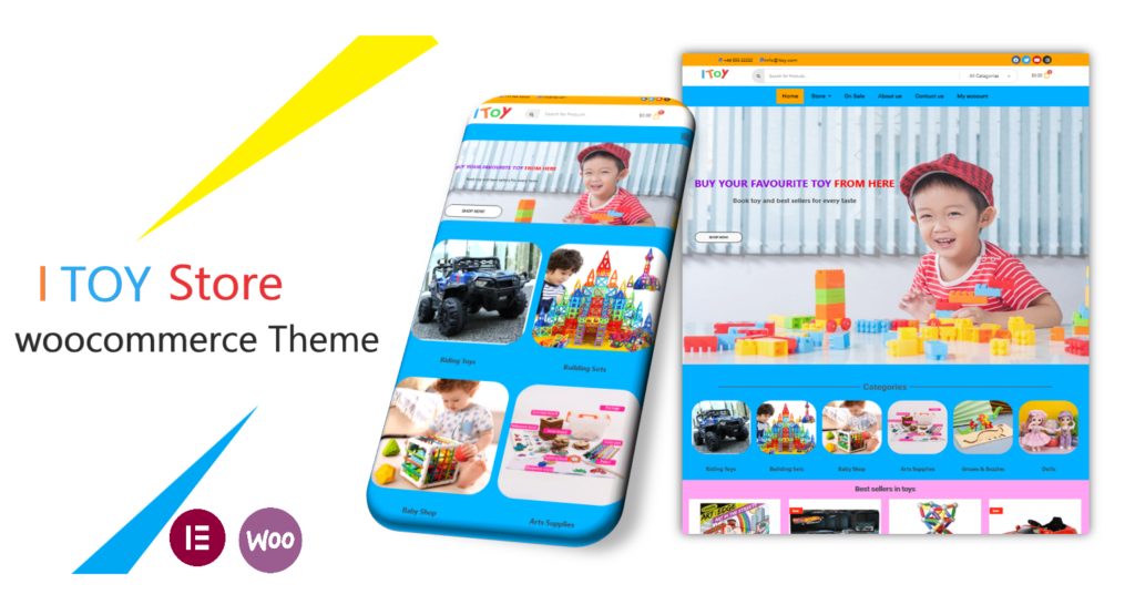 I Toy – 玩具商店多功能 – WordPress WooCommerce