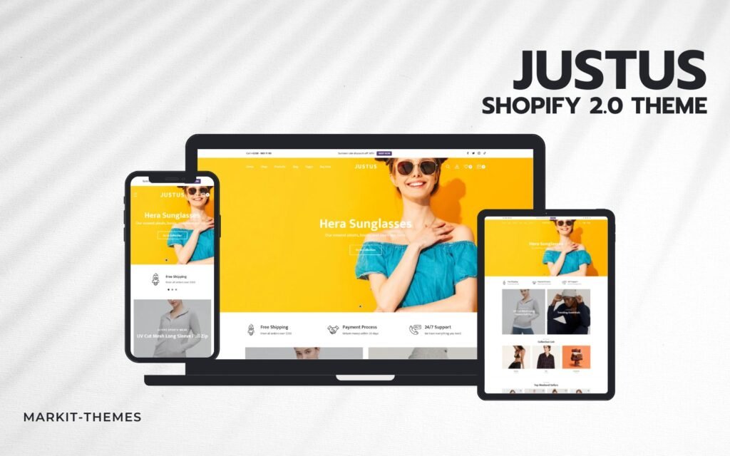 Justus – 高级时尚 Shopify 2.0 主题