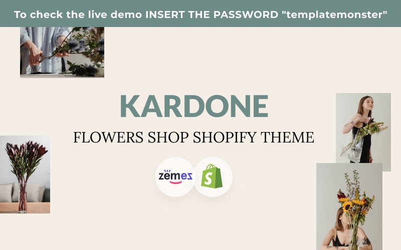 Kardone 花店 Shopify 主题