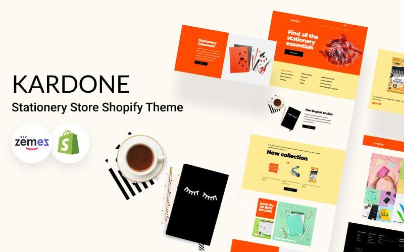 KarDone文具商店Shopify主题
