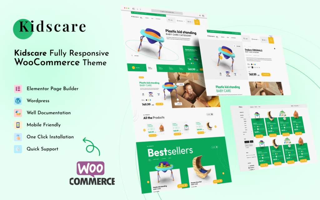 Kidscare – 儿童专注的WordPress主题