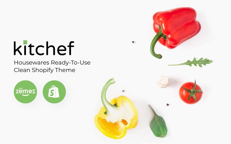 Kitchef – 家居用品即用型清洁Shopify主题