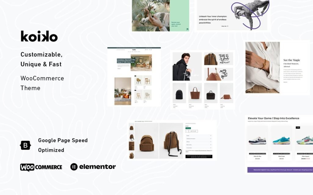 Koiko | 绝对迷人、快速多用途的WooCommerce WordPress主题