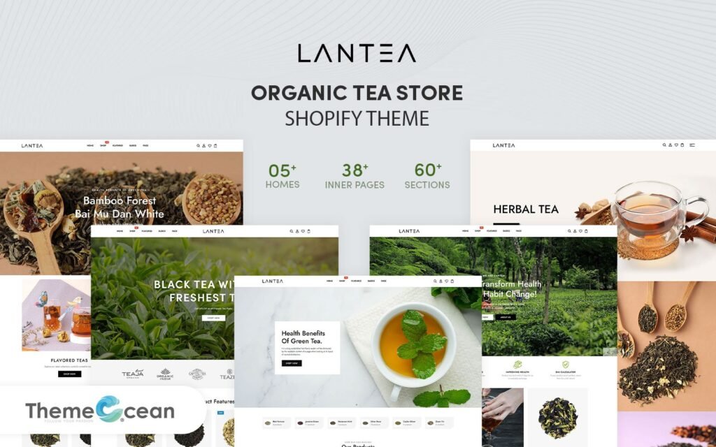 Lantea – 有机茶叶店Shopify主题