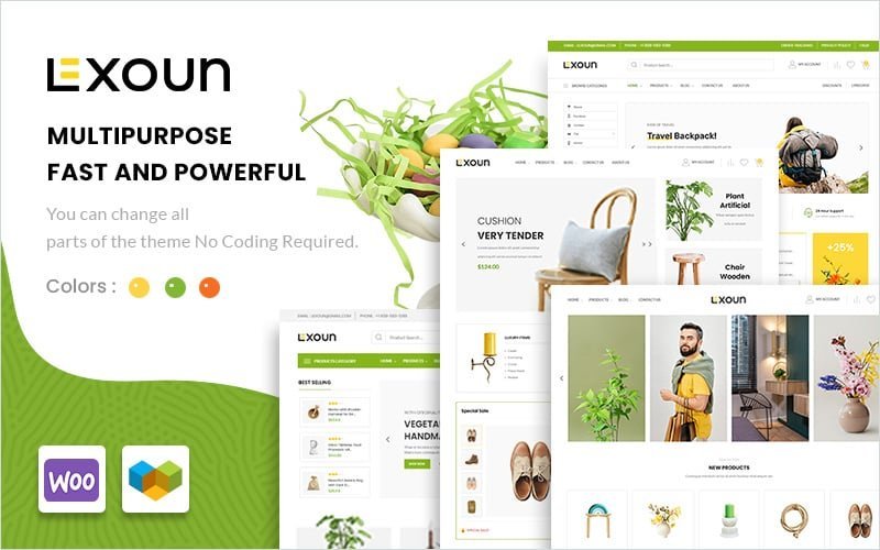 Lexoun – 多功能 WooCommerce 主题
