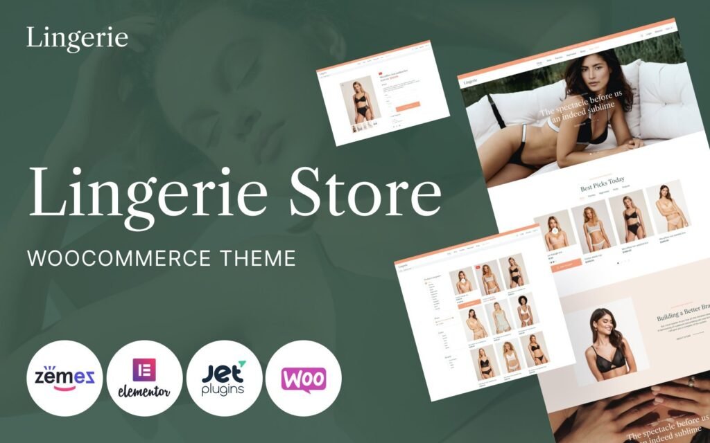 Lingerie – 丝袜 WooCommerce 主题