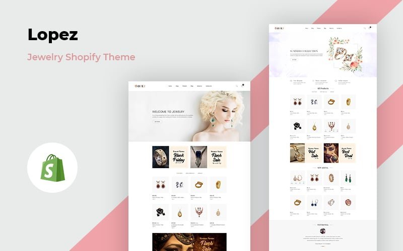 Lopez – 珠宝 Shopify 主题