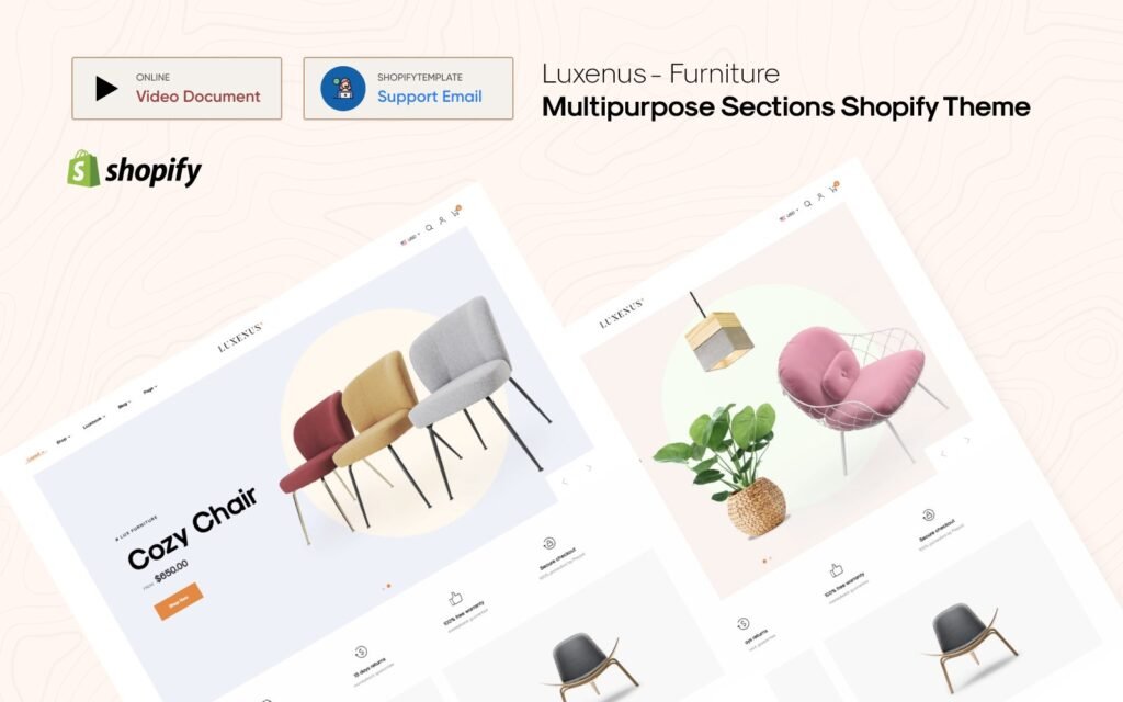 Luxenus-多用途分区Shopify主题