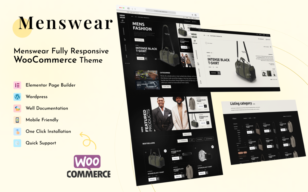 Menswear – 多用途 WooCommerce WordPress 主题