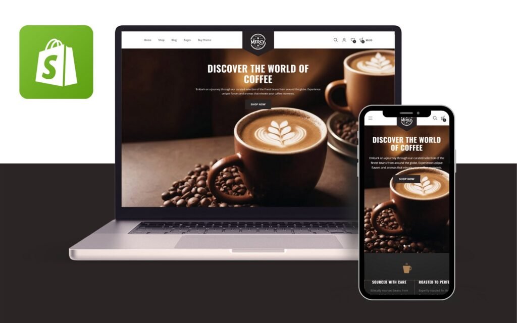 Mercy – 高级咖啡 Shopify 2.0 主题