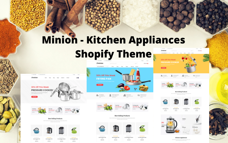 Minion- 厨房家电 Shopify 主题