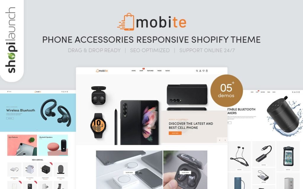 Mobite – 手机配件响应式Shopify主题