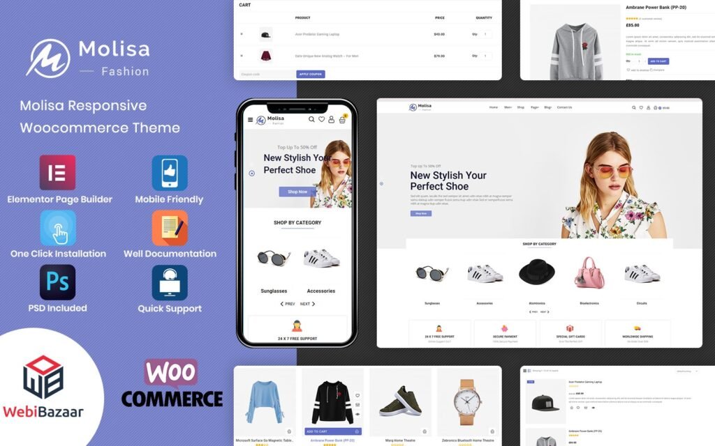 Molisa – 多功能超市 WooCommerce 主题