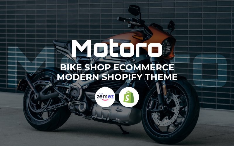 Motoro – 自行车店电子商务现代Shopify主题