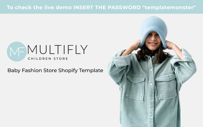 Multifly Baby Fashion Store Shopify主题