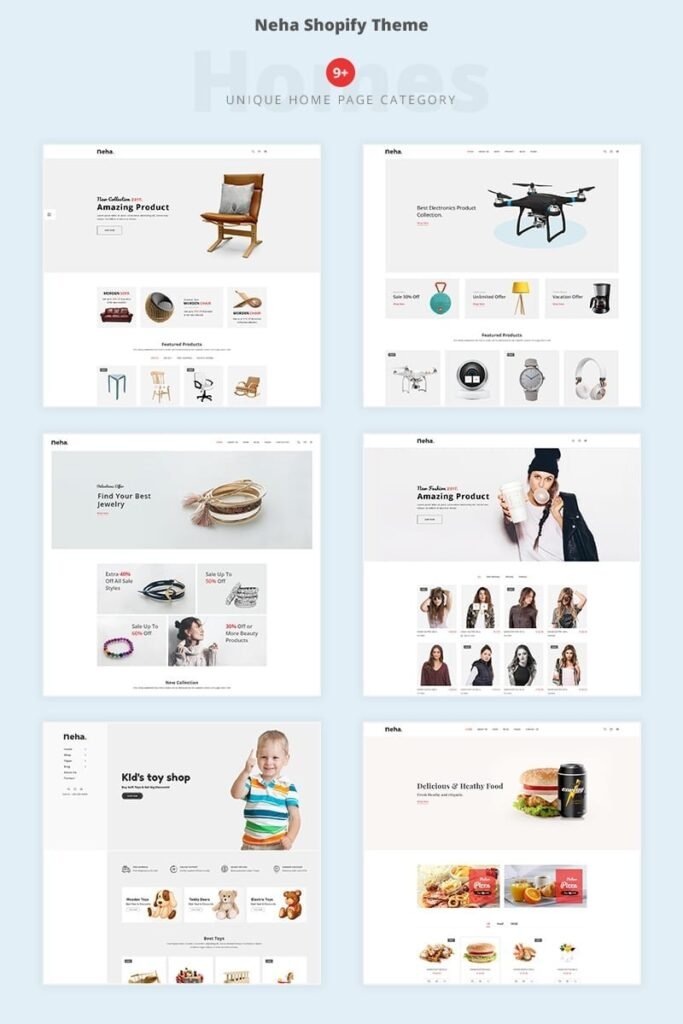 Neha – 多用途Shopify主题