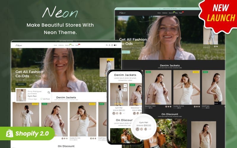 Neon – 多用途Shopify主题 2.0