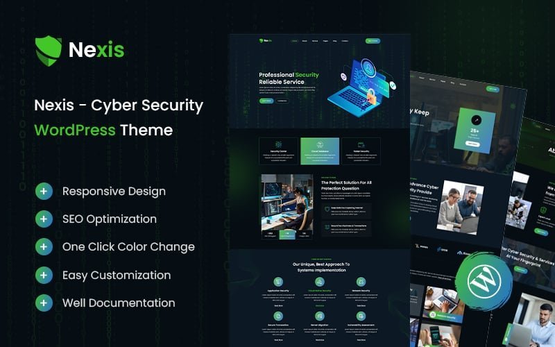 Nexis – 网络安全WordPress 主题