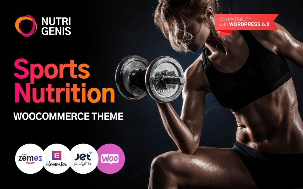 Nutrigenis – 运动营养WordPress主题
