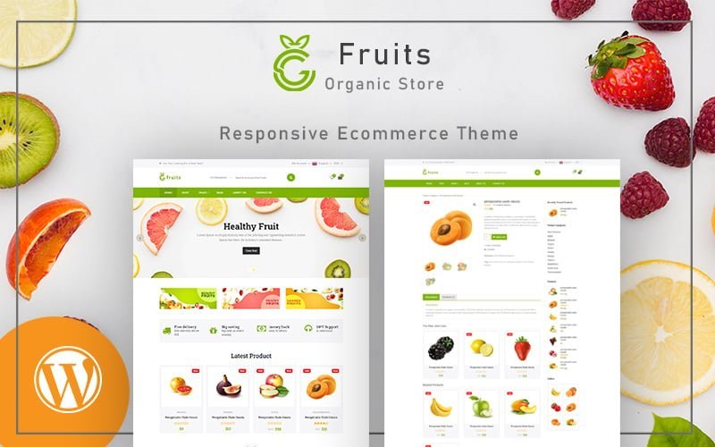 有机水果- WooCommerce多用途主题