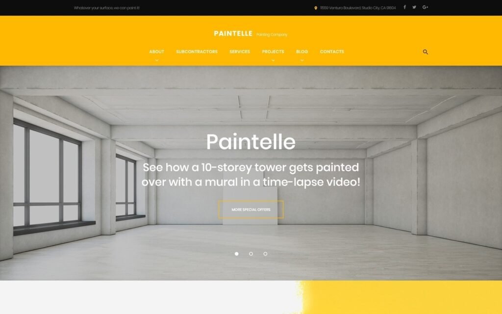 Paintelle – 画廊公司 WordPress 主题