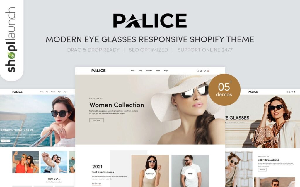 Palice – 现代眼镜响应式Shopify主题
