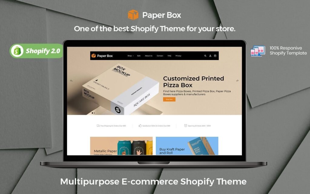 Paperbox Printing – Krafted Paper Book Shopify OS 2.0主题