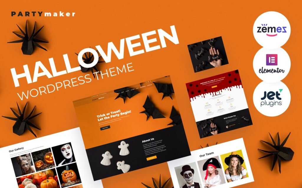 PartyMaker – Halloween WordPress主题