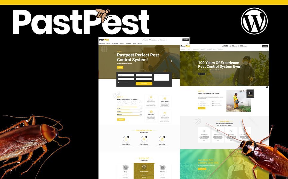 Pastpest | 灭虫工WordPress主题
