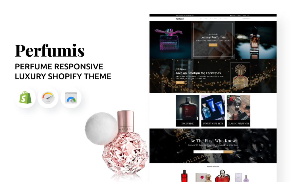 Perfumis – 香水响应式豪华Shopify主题